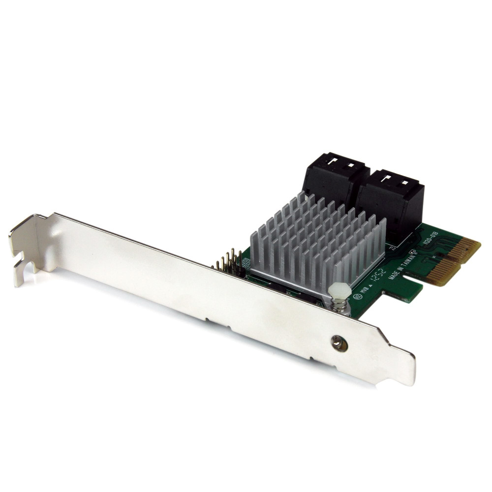 StarTech.com Startech 4 Porta Controller RAID SATA III per schede PCI Express - PCIe Serial-ATA Controller Adapter - Tiering SSD