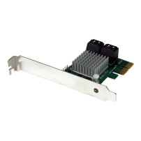 StarTech.com Startech 4 Porta Controller RAID SATA III per schede PCI Express - PCIe Serial-ATA Controller Adapter - Tiering SSD