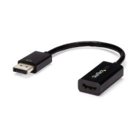 StarTech.com Adattatore DisplayPort a HDMI 4k a 30Hz - Convertitore audio / video attivo DP 1.2 a HDMI 1080p - 0,15 m - DisplayP