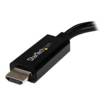StarTech.com Adattatore / Convertitore HDMI a DP alimentato via USB - Ultra HD 4K - 3840 x 2160 Pixel - 1080p,720p - 120 Hz - Ne