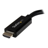 StarTech.com Adattatore / Convertitore HDMI a DP alimentato via USB - Ultra HD 4K - 3840 x 2160 Pixel - 1080p,720p - 120 Hz - Ne