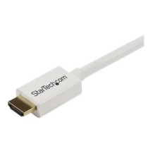StarTech.com Cavo HDMI ad alta velocità da 3 m - Cavo Ultra HD 4k x 2k a parete CL3 bianco - HDMI a HDMI - M/M - 3 m - HDMI tipo