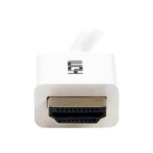 StarTech.com Cavo HDMI ad alta velocità da 3 m - Cavo Ultra HD 4k x 2k a parete CL3 bianco - HDMI a HDMI - M/M - 3 m - HDMI tipo