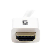 StarTech.com Cavo HDMI ad alta velocità da 3 m - Cavo Ultra HD 4k x 2k a parete CL3 bianco - HDMI a HDMI - M/M - 3 m - HDMI tipo