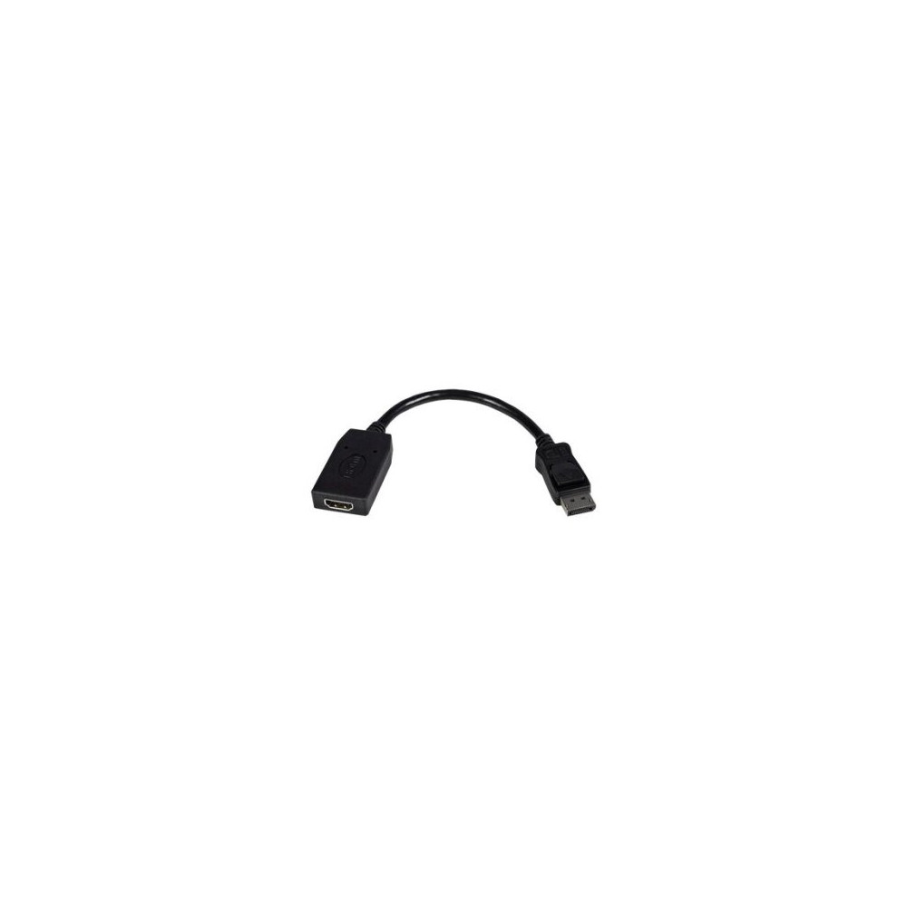 StarTech.com Adattatore convertitore video DisplayPort a HDMI - 0,24 m - HDMI tipo A (Standard) - DisplayPort - Femmina - Maschi