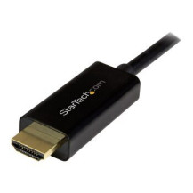 StarTech.com Cavo convertitore adattatore DisplayPort a HDMI - DP a HDMI da 1m - 4K - 1 m - 3840 x 2160 Pixel - 1080p,720p - Ner
