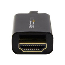 StarTech.com Cavo convertitore adattatore DisplayPort a HDMI - DP a HDMI da 1m - 4K - 1 m - 3840 x 2160 Pixel - 1080p,720p - Ner