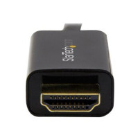 StarTech.com Cavo convertitore adattatore DisplayPort a HDMI - DP a HDMI da 2m - 4K - 2 m - HDMI tipo A (Standard) - DisplayPort