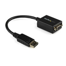 StarTech.com Adattatore convertitore video DisplayPort a VGA - 0,225 m - 1920 x 1200 Pixel - 1080p - Nero - Convertitore video a