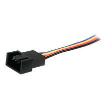StarTech.com Y-Cavo per Ventilatore 30cm - 4 Pin PWM Splitter Cavo - Cavo Distributore di Corrente - 1 x Ventilatore Molex (pres
