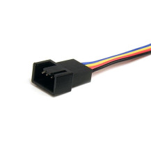StarTech.com Y-Cavo per Ventilatore 30cm - 4 Pin PWM Splitter Cavo - Cavo Distributore di Corrente - 1 x Ventilatore Molex (pres