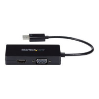 StarTech.com Cavo Adattatore 3 in 1 DisplayPort a VGA/DVI/HDMI - Convertitore DP a VGA HDMI DVI - 0,15 m - 1920 x 1200 Pixel - 1