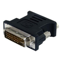 StarTech.com Adattatore DVI a VGA - Cavo Convertitore DVI a VGA - Maschio / Femmina - Nero - DVI-I - VGA - Nero