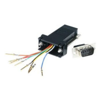 StarTech.com Adattatore modulare da DB9 a RJ45 - M/F - DB-9 - RJ-45 - Nero