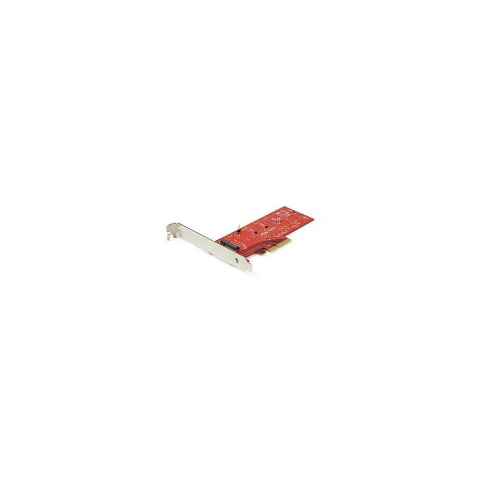 StarTech.com Adattatore SSD PCI Express x4 a M.2 PCIe - PCIe - M.2 - Piena altezza/Basso profilo - Rosso - CE - FCC - REACH - TA