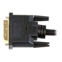StarTech.com Cavo adattatore HDMI a DVI-D - Cavo connettore presa HDMI a presa DVI Maschio/Maschio da 2 m - 2 m - HDMI - DVI-D -