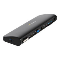 StarTech.com Docking station Universale USB3.0 per laptop VGA DVI HDMI - Dual-Monitor con Ethernet audio - Cablato - USB 3.2 Gen