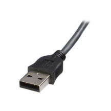 StarTech.com Cavo KVM ultra-sottile VGA USB 2 in 1 1,8 m - 1,8 m - Nero - VGA - USB A + VGA - Maschio/Maschio - 145 mm