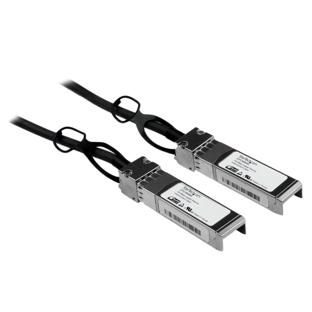 StarTech.com Cavo SFP+ Twinax compatibile con Cisco (5m, 10GBASE-CU SFP+ Diretto, passivo, cavo di rete a rame 10Gigabit)