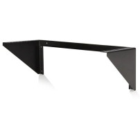 StarTech.com Rack Halterung 4 HE 19 pollici verticale per parete in acciaio - Nero - Halterung - adatta alla montatura su parete