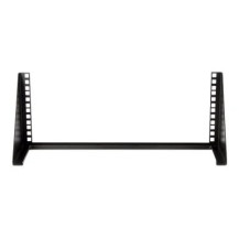 StarTech.com Rack Halterung 4 HE 19 pollici verticale per parete in acciaio - Nero - Halterung - adatta alla montatura su parete