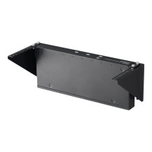 StarTech.com Rack Halterung 4 HE 19 pollici verticale per parete in acciaio - Nero - Halterung - adatta alla montatura su parete