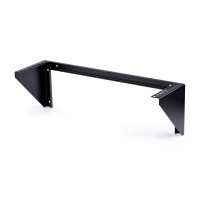 StarTech.com Rack Mount Verticale per Parete da 3U con Montaggio su Parete - Rack Bracket da 19 pollici in acciaio nero - Open F