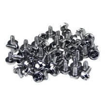 StarTech.com Vite di sostituzione per il montaggio del PC 6-32x1/4 UNC - 50 pezzi - Vite lunghe - Kit di viti - Argento - 0,6 cm