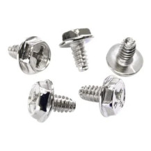 StarTech.com Vite di sostituzione per il montaggio del PC 6-32x1/4 UNC - 50 pezzi - Vite lunghe - Kit di viti - Argento - 0,6 cm