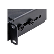 Scaffale per rack server di StarTech.com - 1U - Altezza Regolabile dell'Installazione - Pesantezza Elevata - Rack - Scaffale - N
