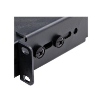 Scaffale per rack server di StarTech.com - 1U - Altezza Regolabile dell'Installazione - Pesantezza Elevata - Rack - Scaffale - N