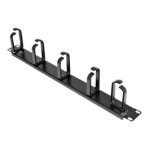StarTech.com Pannello gestione cavi 1U 19" per rack con anelli guida in metallo - Kit gestione cavo rack - 1U - 19" - per P/N: R