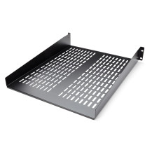 StarTech.com 2 HE 19 fisso sottopavimento tecnico per rack server fino a 22 kg - Sovraccorpo raffreddato per rack server profond