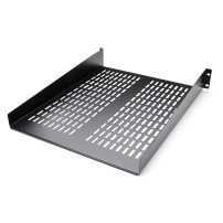 StarTech.com 2 HE 19 fisso sottopavimento tecnico per rack server fino a 22 kg - Sovraccorpo raffreddato per rack server profond