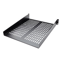 StarTech.com 2 HE 19 fisso sottopavimento tecnico per rack server fino a 22 kg - Sovraccorpo raffreddato per rack server profond