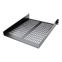 StarTech.com 2 HE 19 fisso sottopavimento tecnico per rack server fino a 22 kg - Sovraccorpo raffreddato per rack server profond