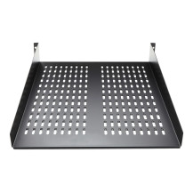 StarTech.com 2 HE 19 fisso sottopavimento tecnico per rack server fino a 22 kg - Sovraccorpo raffreddato per rack server profond