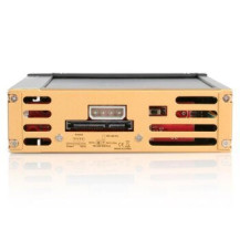 StarTech.com Cassetto rack portatile per disco rigido SATA da 5,25″ - robusto - in alluminio e di colore nero - 13,3 cm (5.25″)