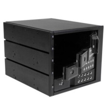 StarTech.com Sistema Backplane mobile per rack hot-swap portatili a 4 bay alloggiamenti per HDD SAS II / SATA III 3,5″ - 6 Gbps