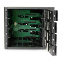 StarTech.com Sistema Backplane mobile per rack hot-swap portatili a 4 bay alloggiamenti per HDD SAS II / SATA III 3,5″ - 6 Gbps
