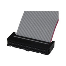 StarTech.com Adattatore cavo collettore porta parallela 40 cm basso profilo con staffa – DB25 (F) a IDC26 - DB-25 25 pin D-Sub -