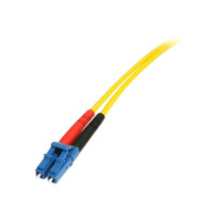 StarTech.com 4m Cavo Ottico Fibra - Single-Mode Duplex 9/125 - LSZH - LC/SC - OS1 - Cavo LC-SC a fibra (SMFIBLCSC4)