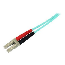 StarTech.com Cavo di rete patch Duplex in fibra ottica multimodale LSZH 50/125 da 10 Gb 10m LC-LC - acqua - 10 m - OM3 - LC - LC