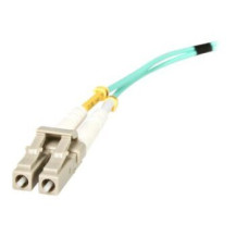 StarTech.com Cavo di rete patch Duplex in fibra ottica multimodale LSZH 50/125 da 10 Gb 10m LC-LC - acqua - 10 m - OM3 - LC - LC