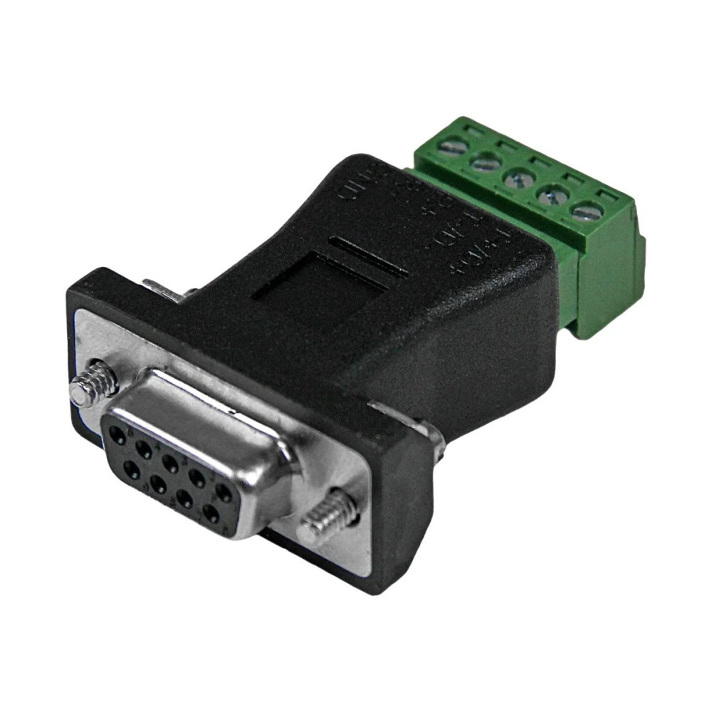 StarTech.com RS422 RS485 Seriale DB9 a barra di montaggio - Adattatore seriale - blocco di connessione a 5 poli per DB-9 (maschi