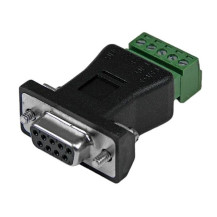 StarTech.com RS422 RS485 Seriale DB9 a barra di montaggio - Adattatore seriale - blocco di connessione a 5 poli per DB-9 (maschi
