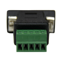 StarTech.com RS422 RS485 Seriale DB9 a barra di montaggio - Adattatore seriale - blocco di connessione a 5 poli per DB-9 (maschi