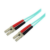 StarTech.com Cavo patch duplex LSZH fibra multimodale 50/125 3 m 10 Gb Aqua LC - LC - 3 m - LSZH - OM3 - LC - LC - Turchese