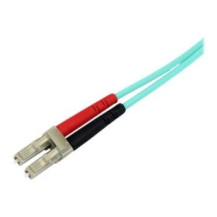 StarTech.com Cavo patch duplex LSZH fibra multimodale 50/125 3 m 10 Gb Aqua LC - LC - 3 m - LSZH - OM3 - LC - LC - Turchese