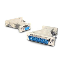StarTech.com DB9 verso DB25 Seriale Adattatore Cavo - Bu/St - Adattatore seriale - DB-9 (W)